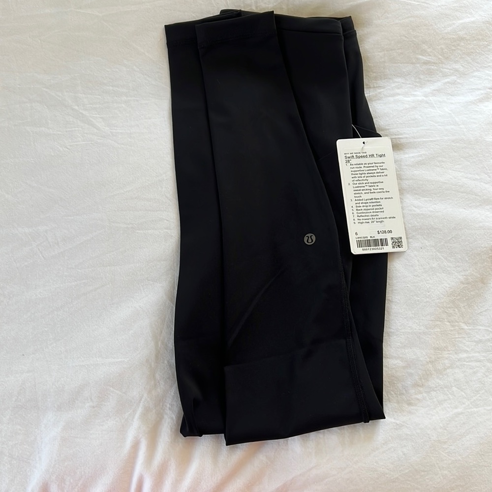 Swift Speed HR Tight 28” Black Sz 6
